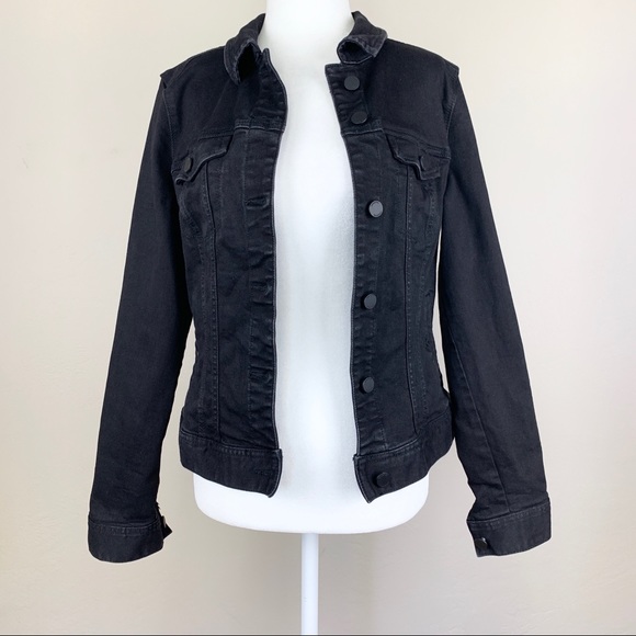 liverpool black denim jacket